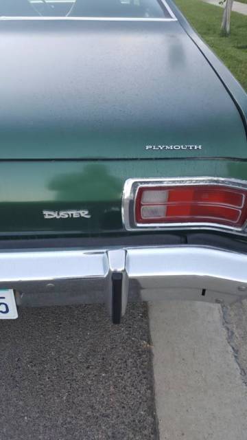 1974 Green Plymouth Duster Coupe