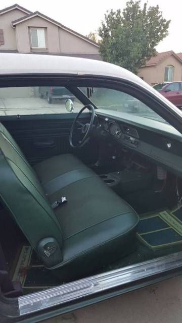 1974 Green Plymouth Duster Coupe