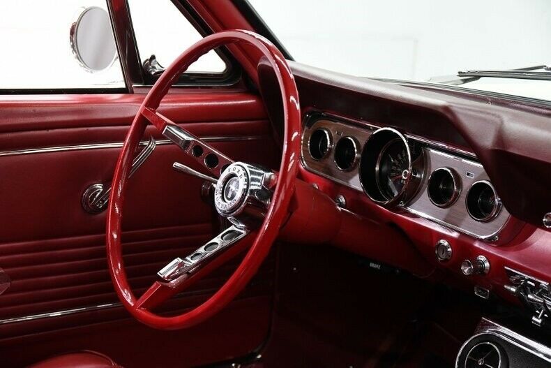 1966 White Ford Mustang Coupe