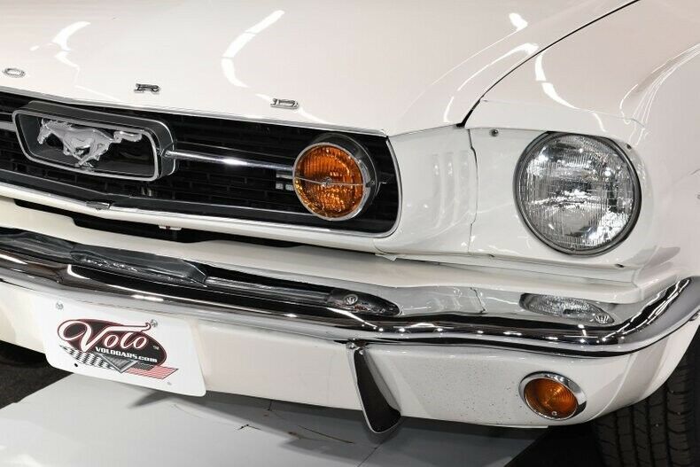 1966 White Ford Mustang Coupe