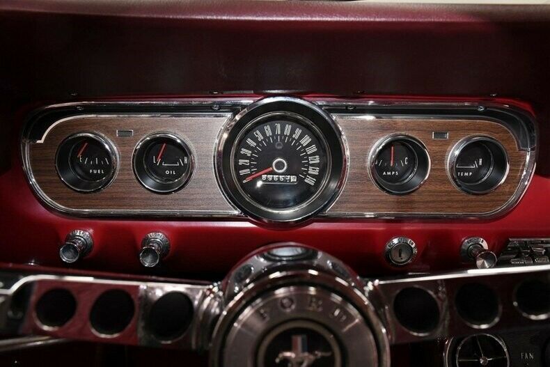 1966 White Ford Mustang Coupe