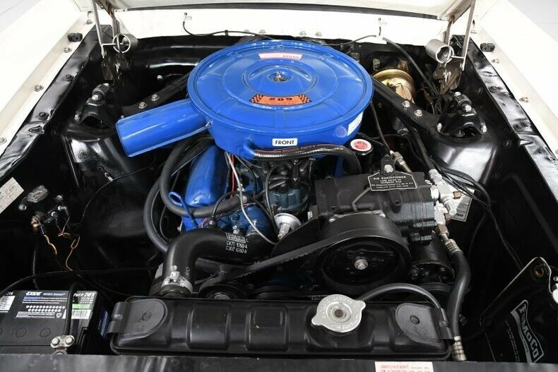 1966 White Ford Mustang Coupe