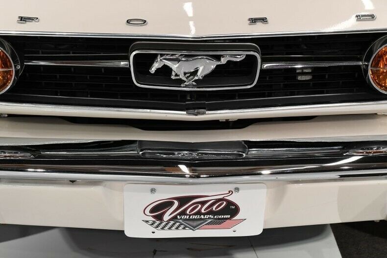 1966 White Ford Mustang Coupe