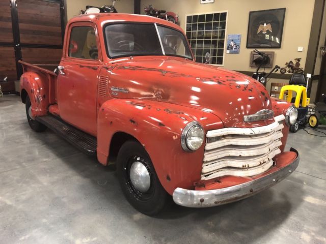 1949 Red Chevrolet Other Pickups pick up