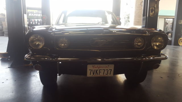 1966 Blue Ford Mustang Coupe