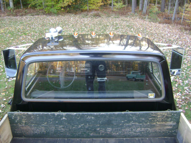 1974 Black Ford F-250 flatbed