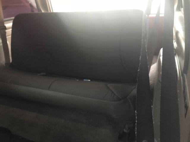 1994 Burgundy Ford Bronco SUV