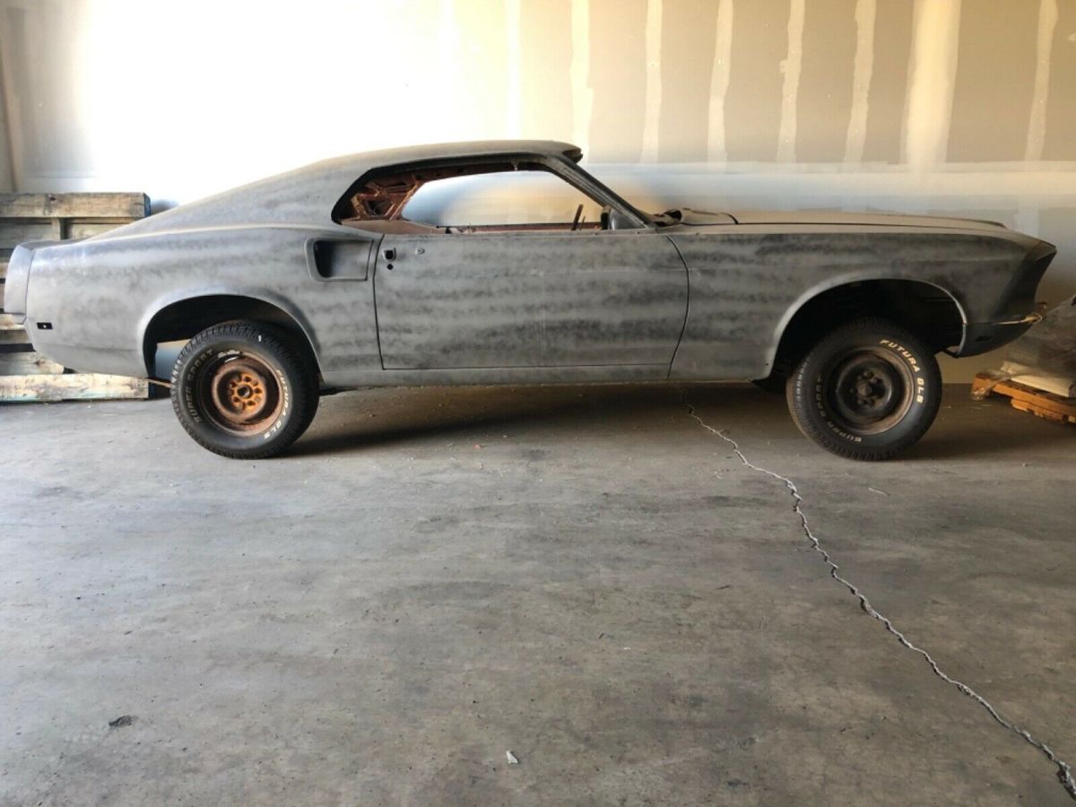 1969 Red Ford Mustang Fastback