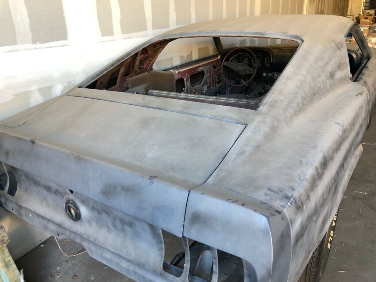 1969 Red Ford Mustang Fastback