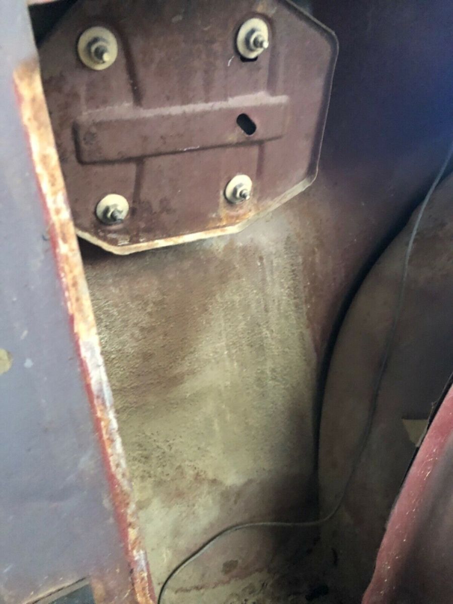 1969 Red Ford Mustang Fastback