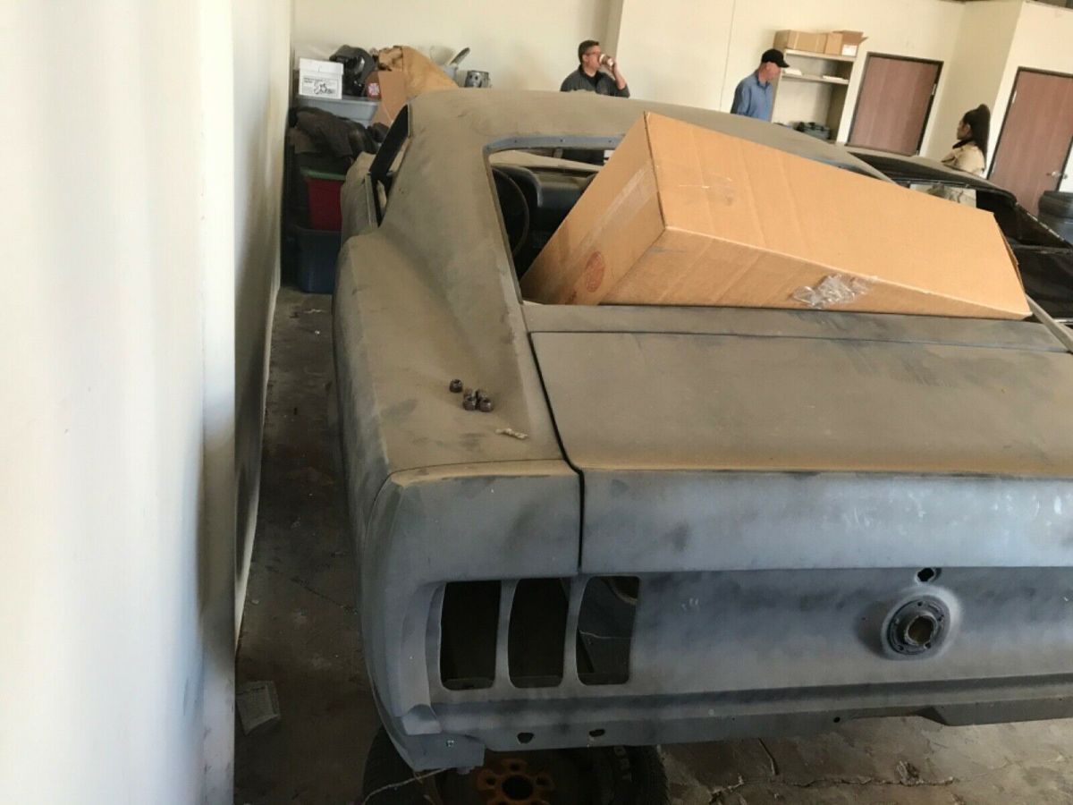 1969 Red Ford Mustang Fastback