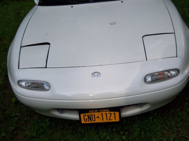 1994 WHITE Mazda MX-5 Miata CONVERTIBLE