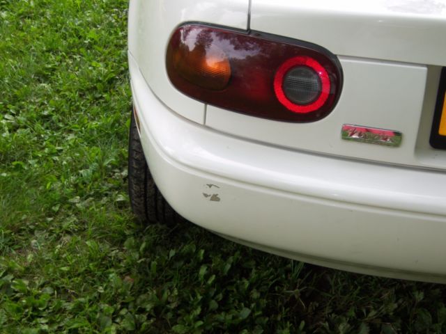 1994 WHITE Mazda MX-5 Miata CONVERTIBLE