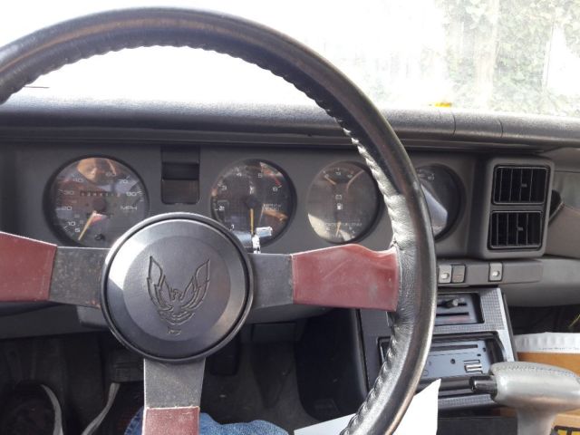 1986 Midnight shade blue Pontiac Firebird 2 door