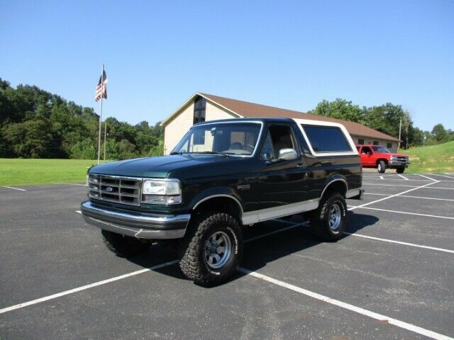 1993 Green/ TAN Ford Bronco SUV