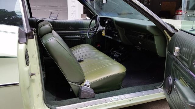 1973 Green Ford Torino Coupe