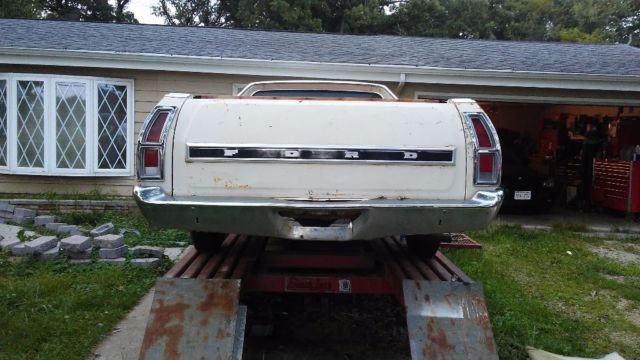 1972 White Ford Ranchero