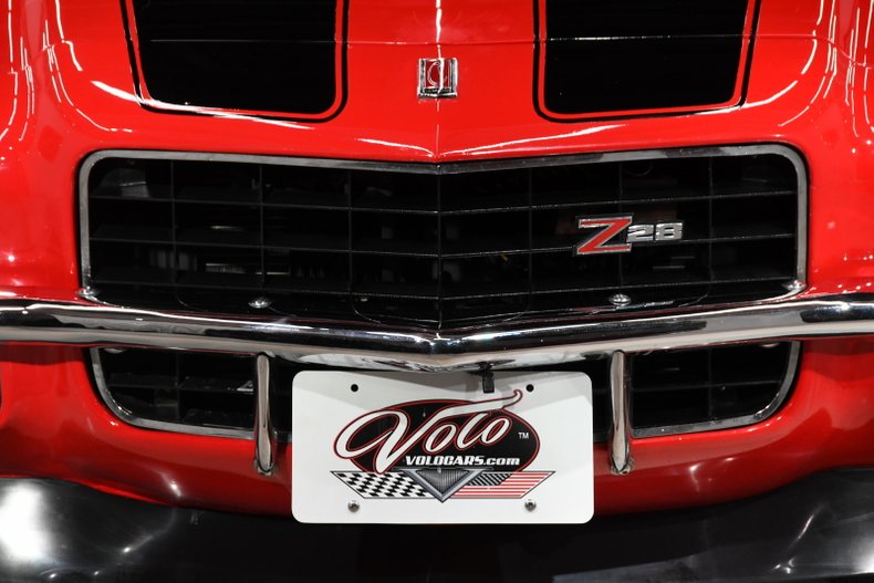 1973 Red Chevrolet Camaro Coupe