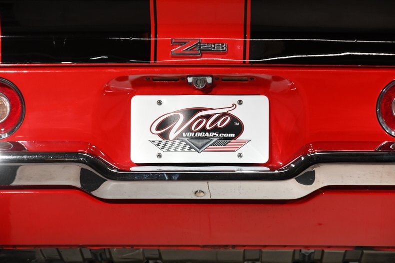 1973 Red Chevrolet Camaro Coupe