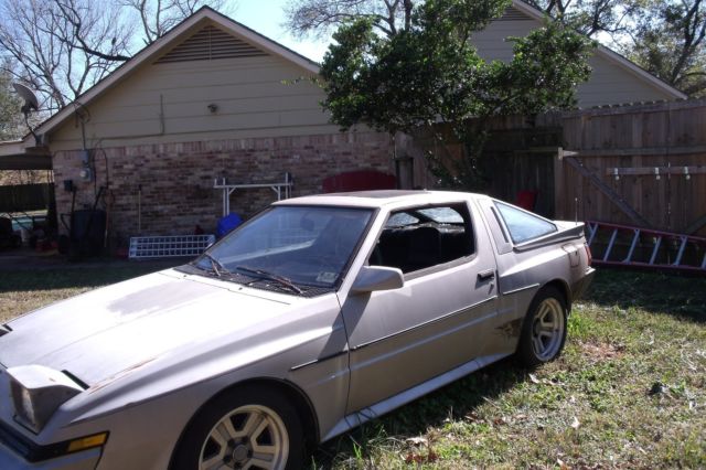 1987 Silver Mitsubishi Starion SPORTS CAR
