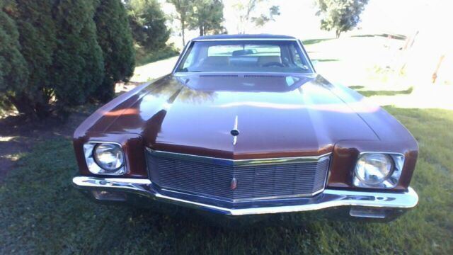 1971 Brown Chevrolet Monte Carlo Coupe