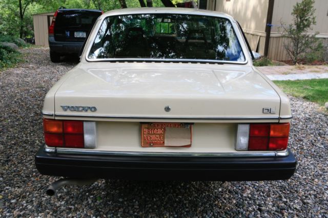 1983 Rose Beige Volvo 240 2 dr Coupe