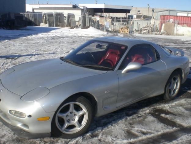 1993 Silver Mazda RX-7 coupe