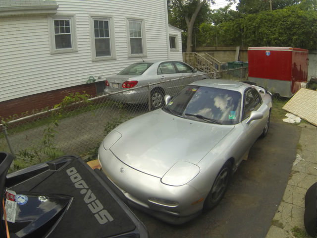 1993 Silver Mazda RX-7 coupe