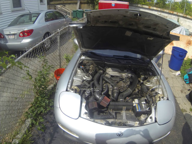 1993 Silver Mazda RX-7 coupe