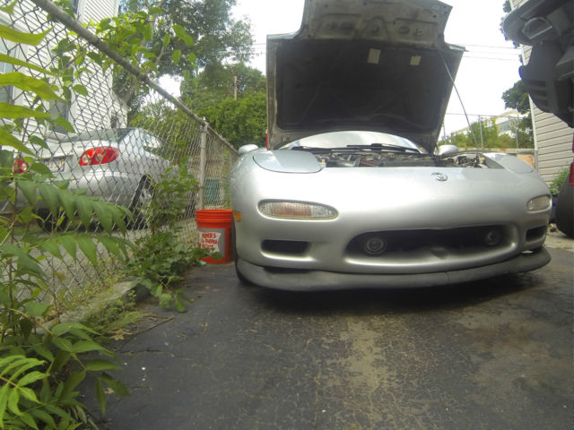 1993 Silver Mazda RX-7 coupe