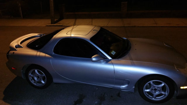 1993 Silver Mazda RX-7 coupe