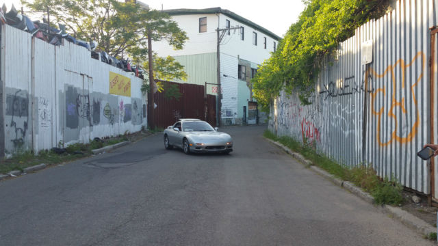 1993 Silver Mazda RX-7 coupe
