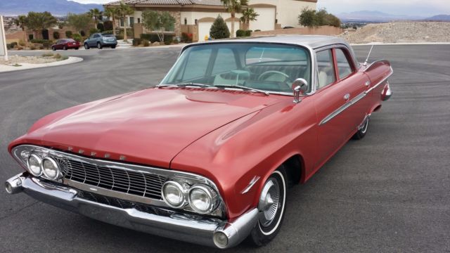 1961 Dust Rose/Silver Dodge Dart Sedan