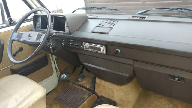 1984 Burgundy Volkswagen Bus/Vanagon Standard Passenger Van