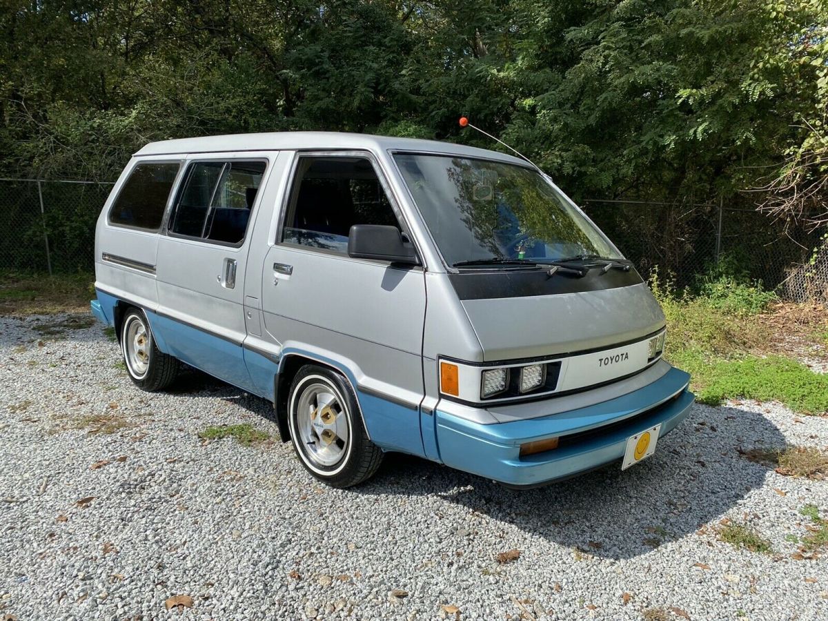 1984 Grey Toyota Van Van