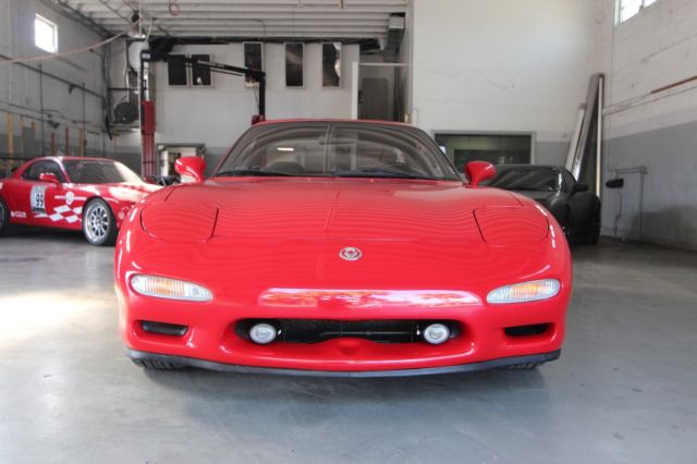 1993 Vintage Red Mazda RX-7 Coupe