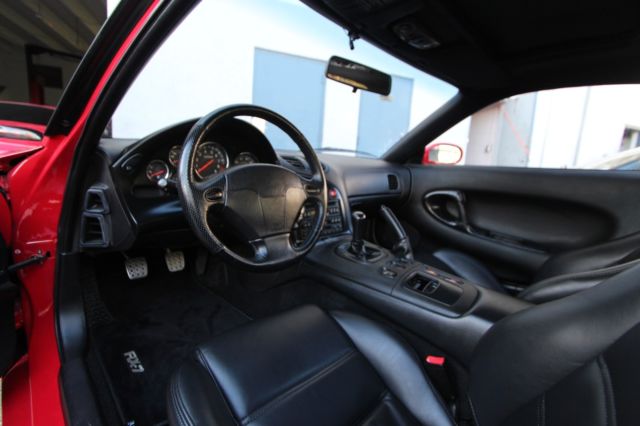1993 Vintage Red Mazda RX-7 Coupe