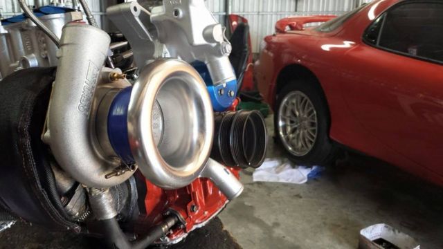 1993 Red Mazda RX-7 Coupe