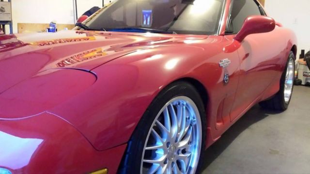 1993 Red Mazda RX-7 Coupe