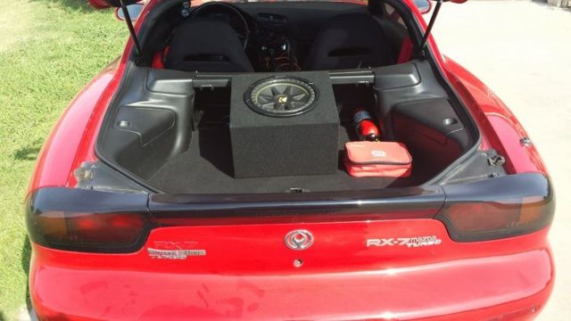 1993 Red Mazda RX-7 Coupe
