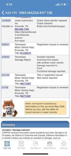 1985 V3 Tender Blue Mazda RX-7 Coupe