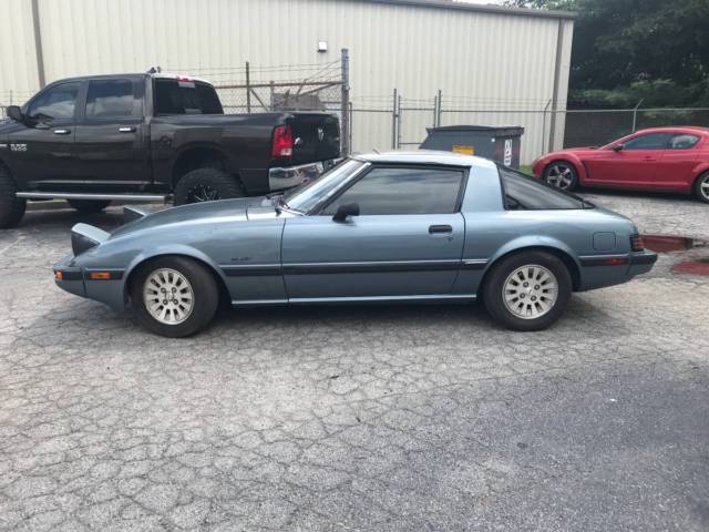 1985 V3 Tender Blue Mazda RX-7 Coupe
