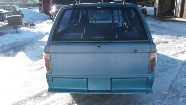 1983 Blue Chevrolet Blazer SUV