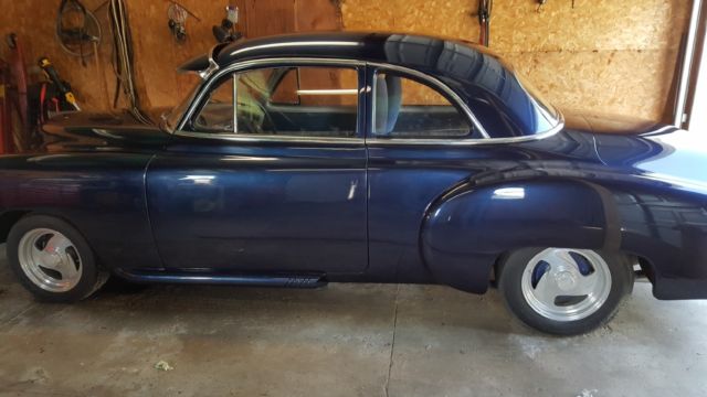 1950 Blue Chevrolet Chevy Coupe