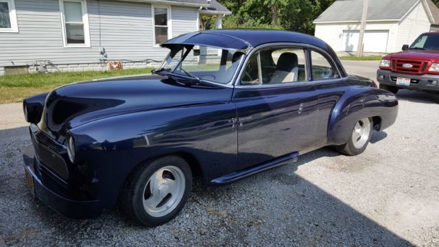 1950 Blue Chevrolet Chevy Coupe
