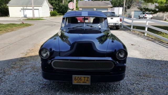 1950 Blue Chevrolet Chevy Coupe