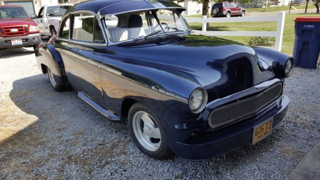 1950 Blue Chevrolet Chevy Coupe