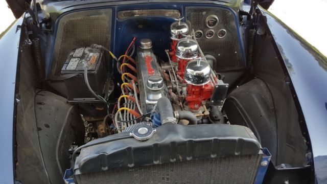 1950 Blue Chevrolet Chevy Coupe