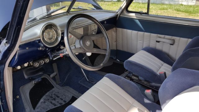 1950 Blue Chevrolet Chevy Coupe