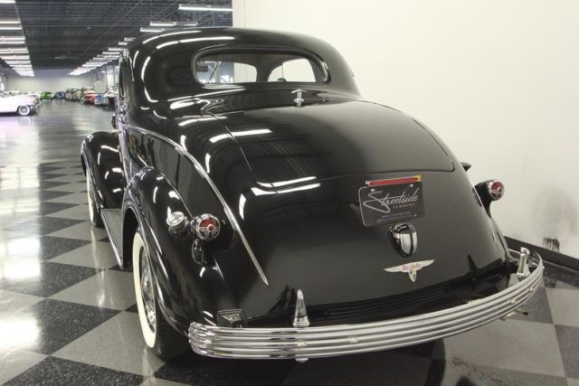 1937 Black DeSoto Rumble Seat Coupe Coupe